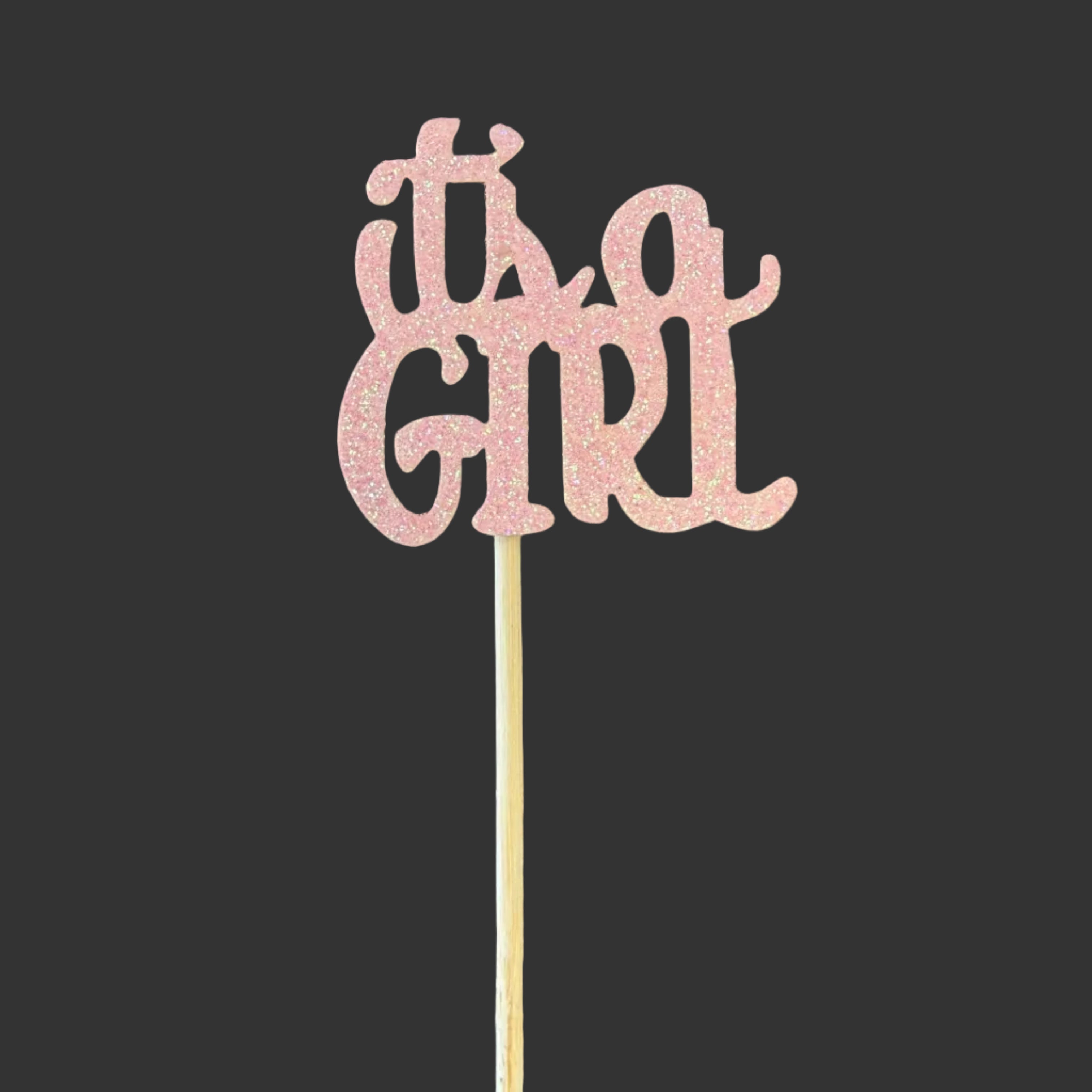 It's A Girl Cake Pick