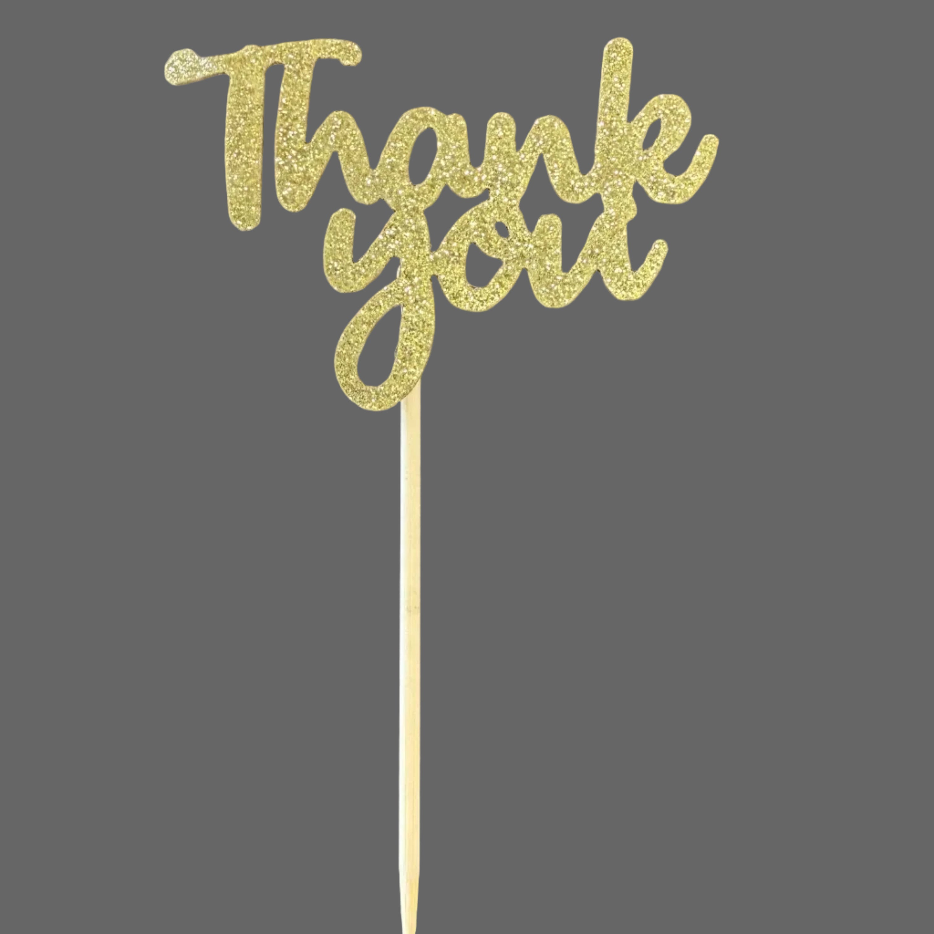 Thank You Cake Pick